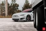 Tesla Model S on Vossen Wheels (HF-1) 2018 года